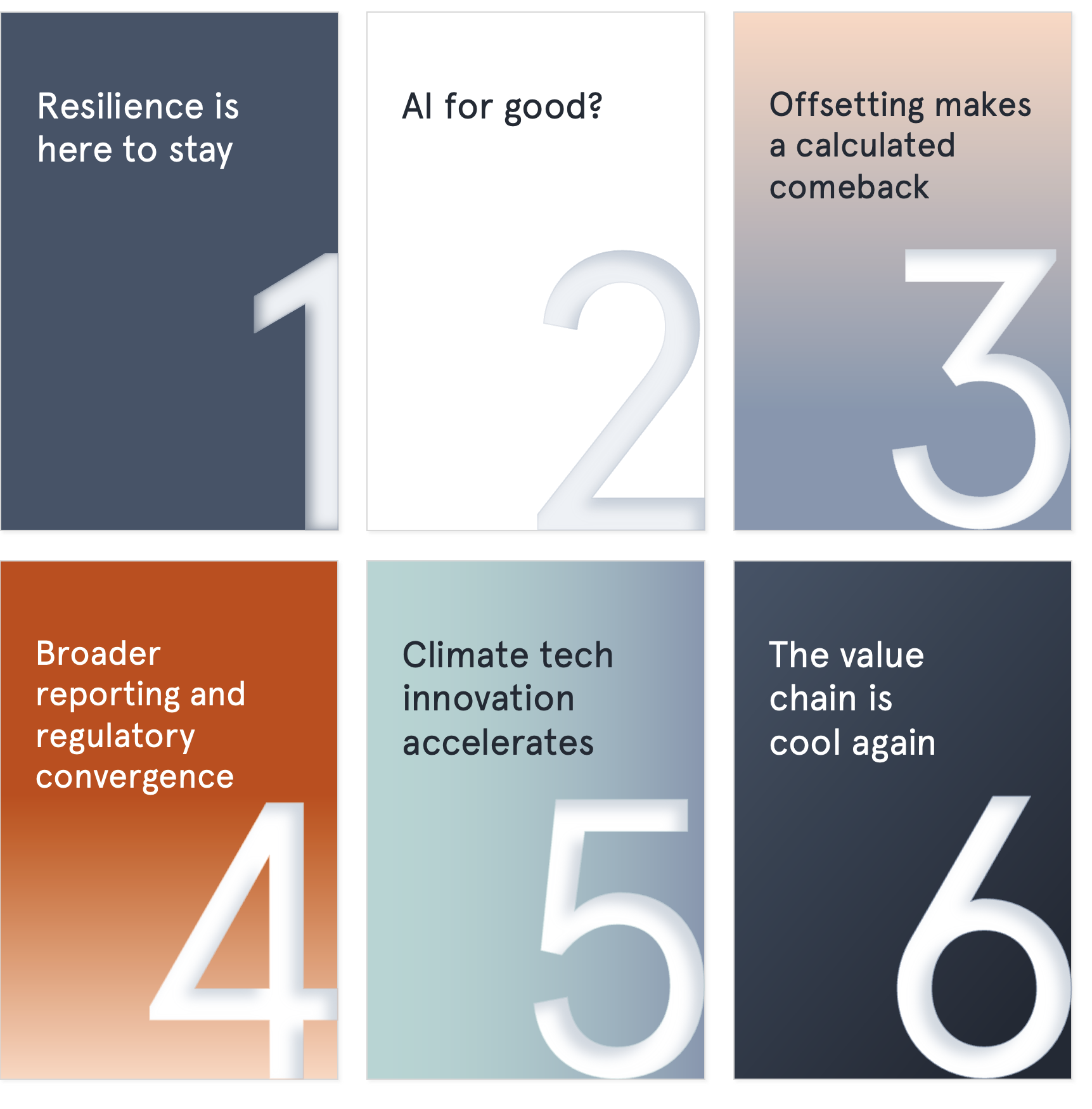 6 sustainability trends shaping business in 2026